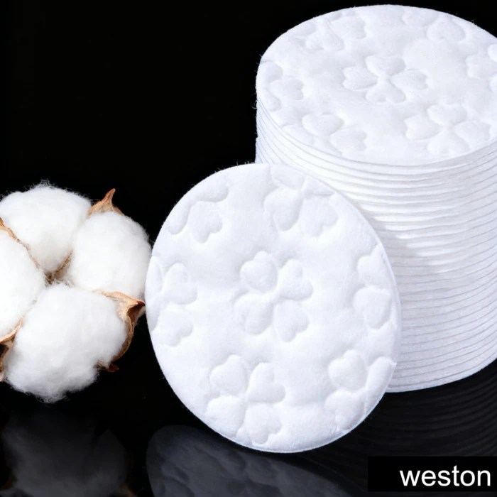 Clover Embossed Cosmetic Pad